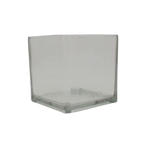 Glass Cube - 12 x 12cm (12 Per Carton)