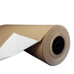 Kraft Paper Roll -  Brown/White -  175gsm , 60cm x 100m