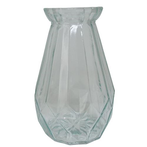 Large High Waisted Glass Vase