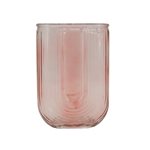 Rainbow Shaped Vase Pink - 6cm x 12.5cm x 18cm (Single)