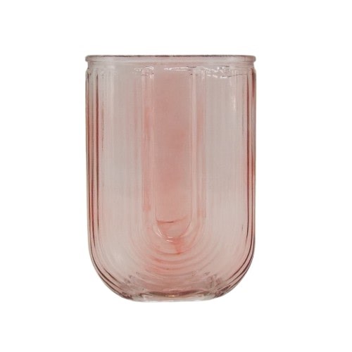 Rainbow Shaped Vase Pink