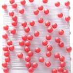 Beaded Wire - Matte Red - 10m