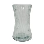 Waisted Glass Vase - 12.5cm Dia x 20cm H (Single)