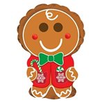 Gingerbread Man - 12 inch shape