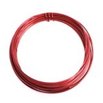 Aluminium Wire - Red 2mmx12m