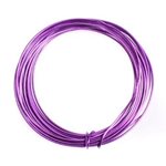 Aluminium Wire - Violet 2mmx12m