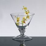 Squat Martini Vase - size: 125x180x180mmH