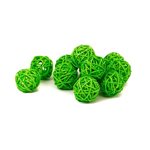 Mini Willow Balls - Lime 40mmD