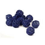 Mini Willow Balls - Blue 40mmD