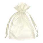 Org. Bags - small 7.5x11cmH - Ivory