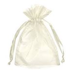 Org. Bags - small 7.5x11cmH - Ivory
