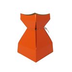 Tapered Water Vase Orange-210mmH