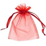 Org. Bags - small 7.5x1cmH (10 per pack) - Red