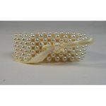 Pearl Bracelet - Ivory 25mmW